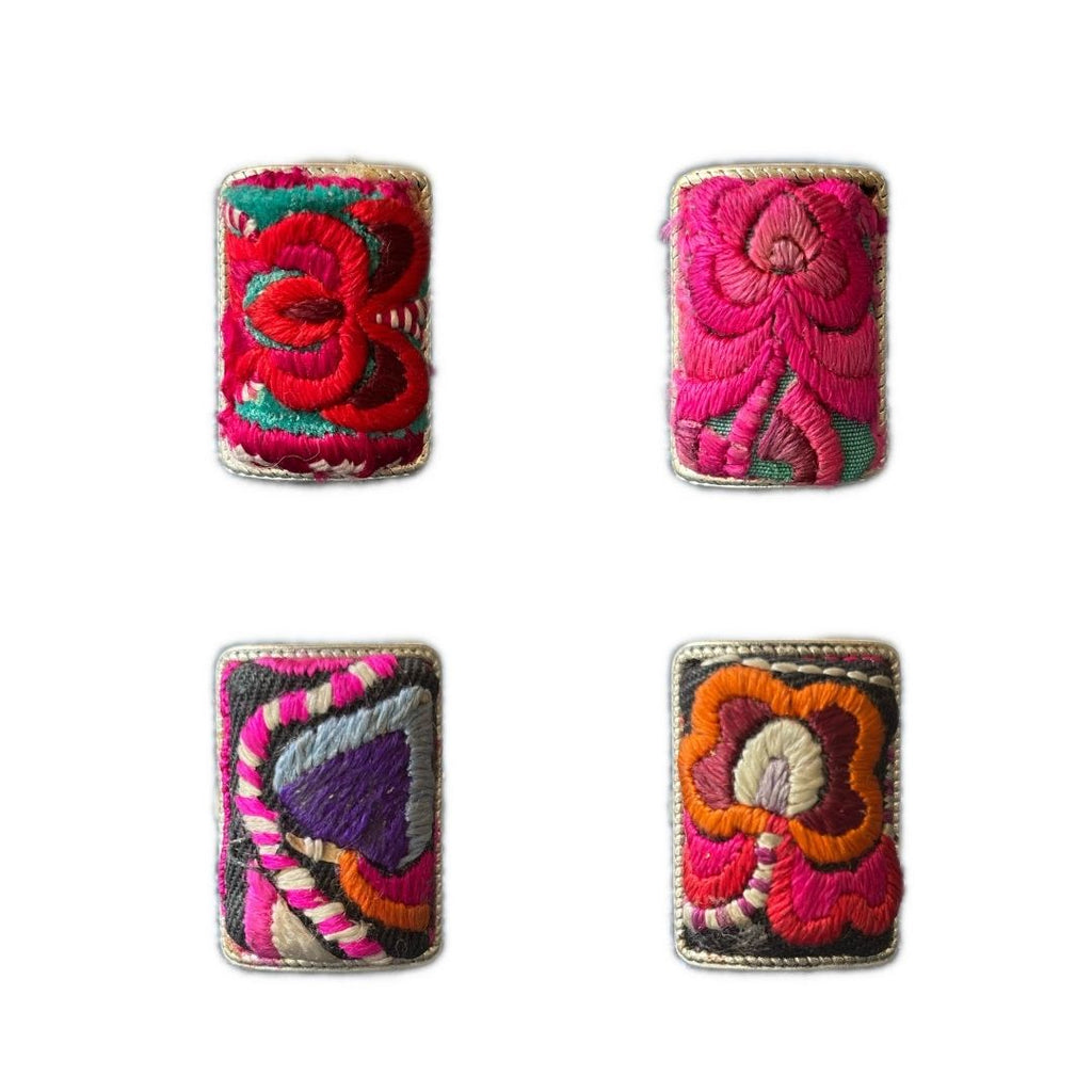 Hand Embroidered Rings - One-of-a-Kind Designs | it&itself