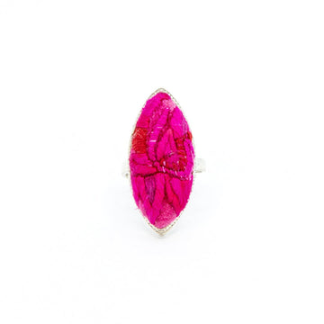 #product_nHand Embroidered Silver Adjustable Ringsame# - it&itself