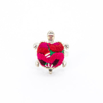 #product_nHand Embroidered Silver Adjustable Ringsame# - it&itself