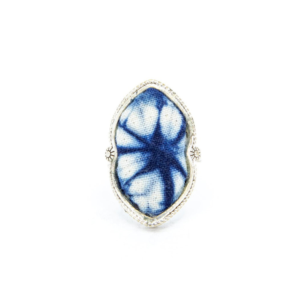 #product_nHand Dyed Batik Fabric Adjustable Ringsame# - it&itself