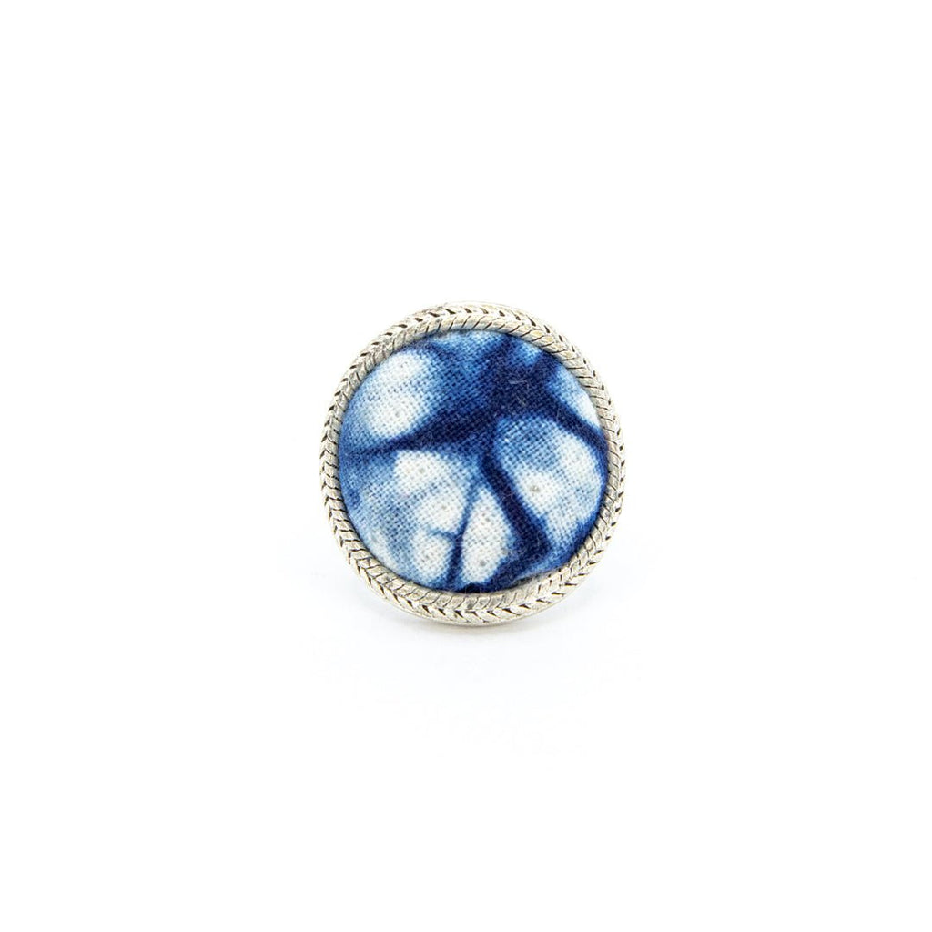 #product_nHand Dyed Batik Fabric Adjustable Ringsame# - it&itself