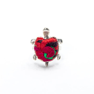 #product_nHand Embroidered Silver Adjustable Ringsame# - it&itself