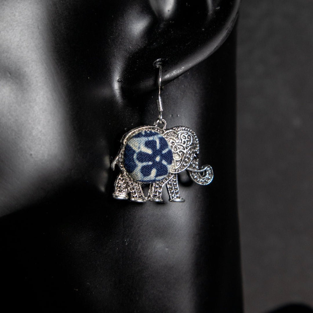 #product_nHandmade Batik Elephant Earringsame# - it&itself